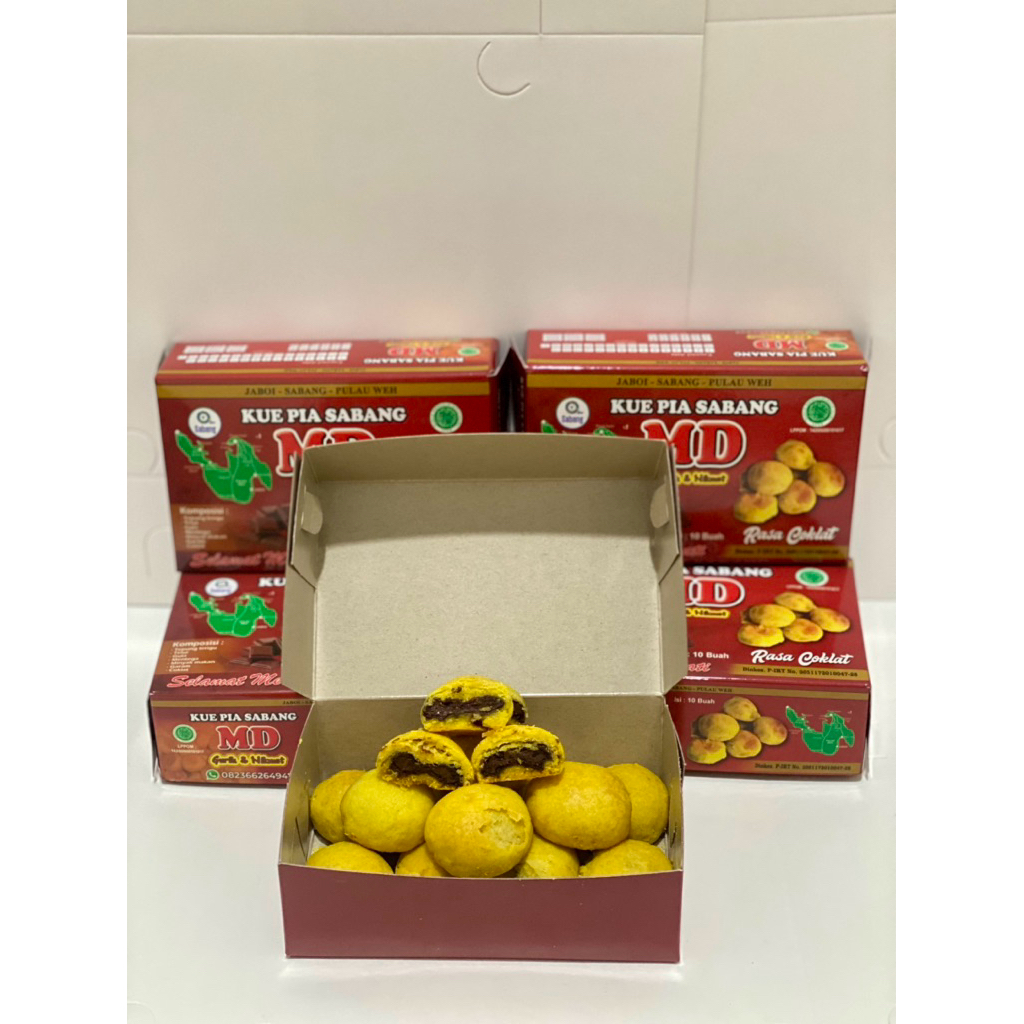 

BAKPIA / KUE PIA SABANG MD isi COKLAT LUMER