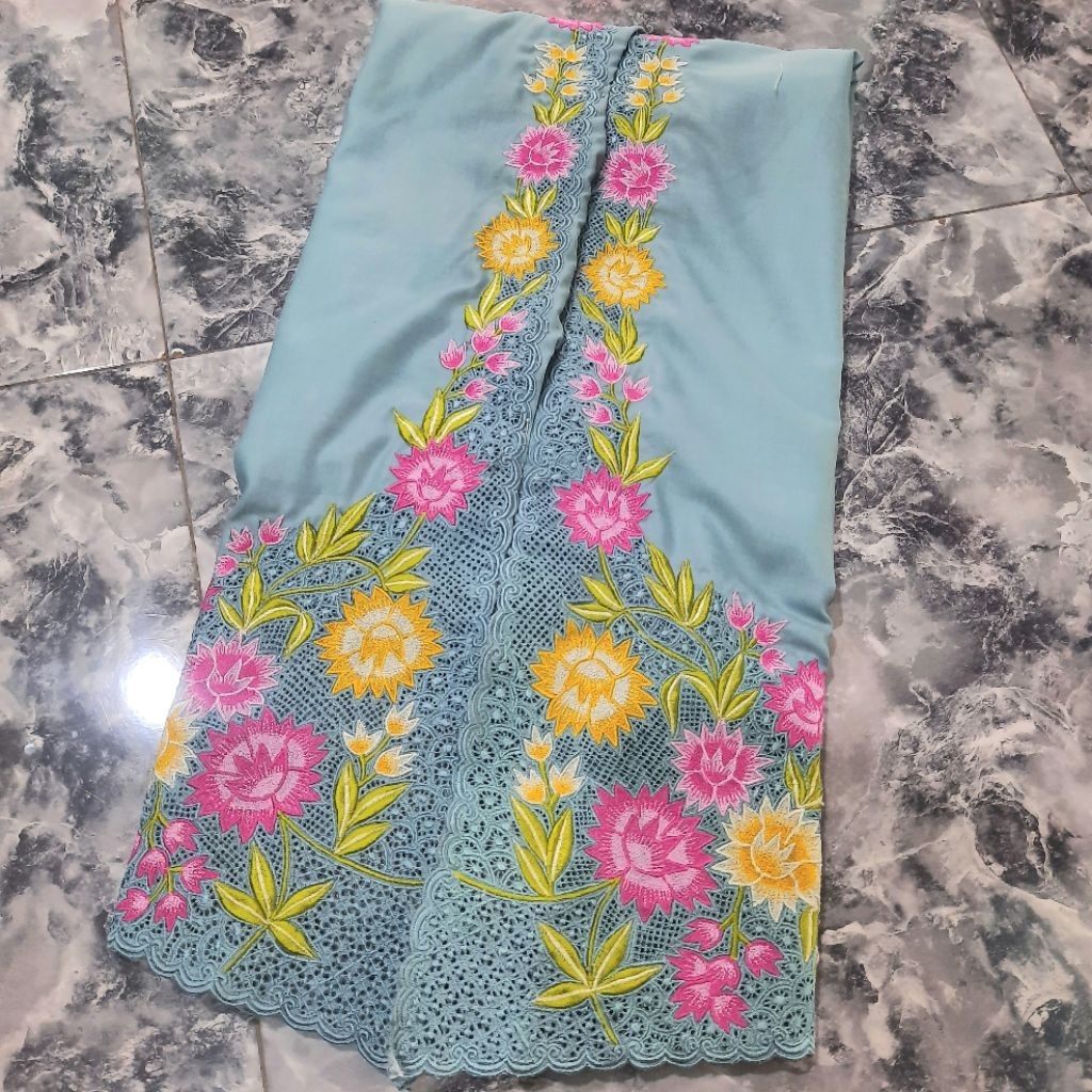 Bahan Kebaya Bordir Manual by Almira Bordir