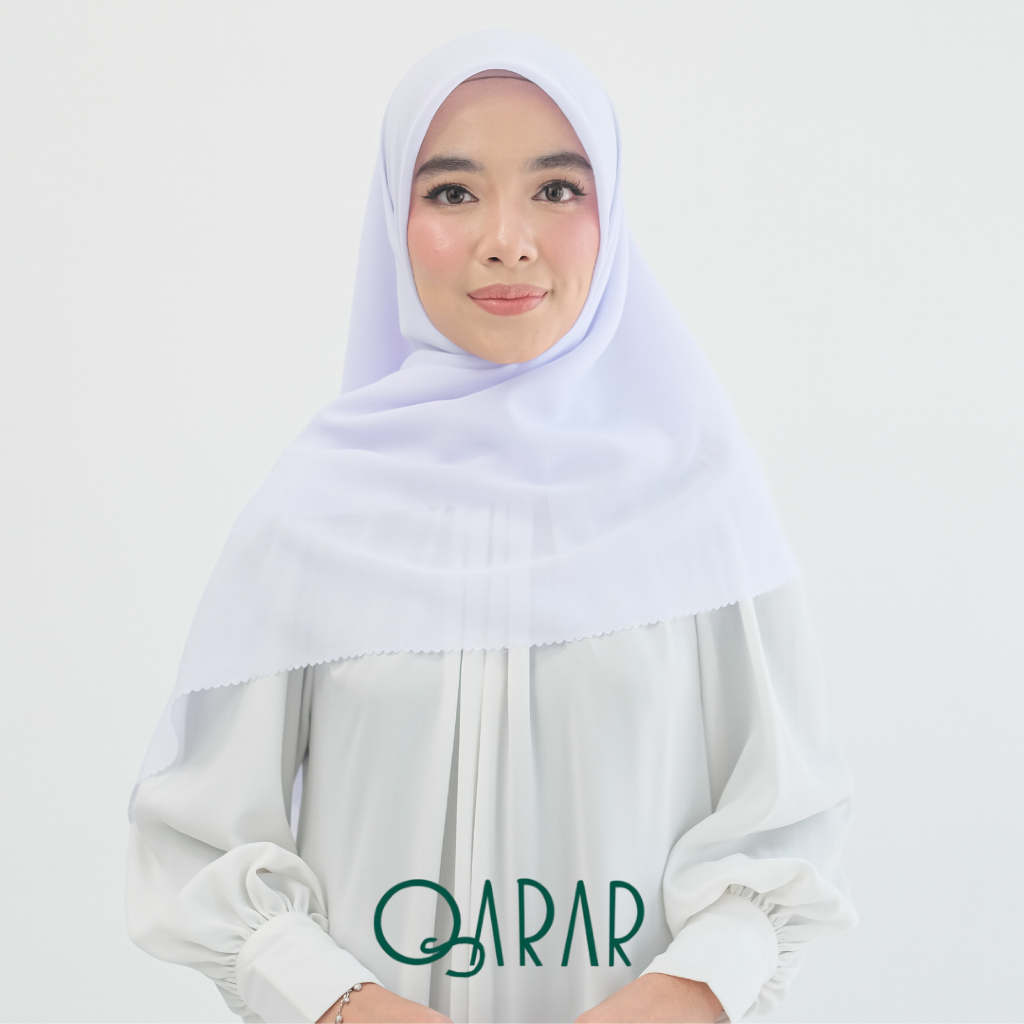 Qarar - Bella Square Cutting Voal  Premium 120 x 120 cm