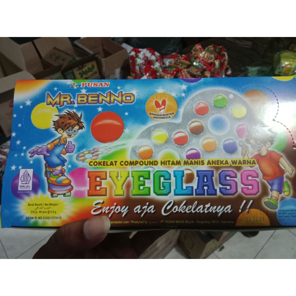 

Permen kaca mata Eyy Glass