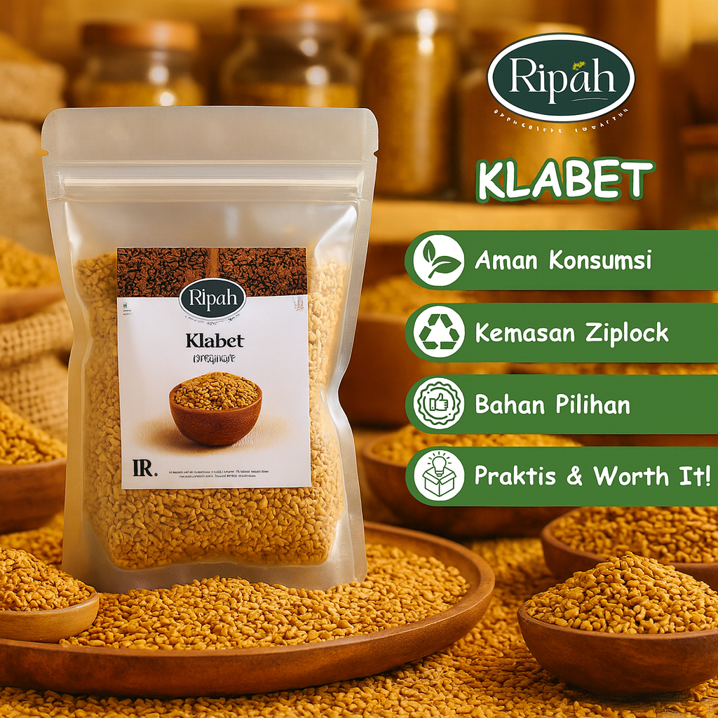 

80gr Klabet / Fenugreek / Ripah Rempah PREMIUM QUALITY