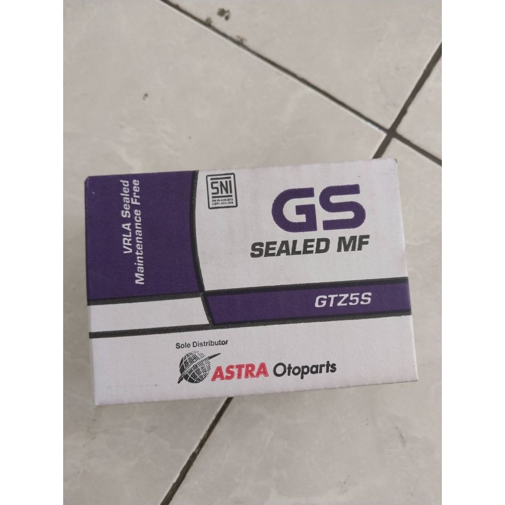 AKI GS ASTRA GTZ5S ORIGINAL BEAT 110 VARIO 110 MIO GT