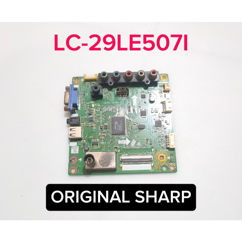 MB Mainboard Motherboard Mobo Modul mb Mesin tv Sharp LC-29LE507I LC-29LE5071