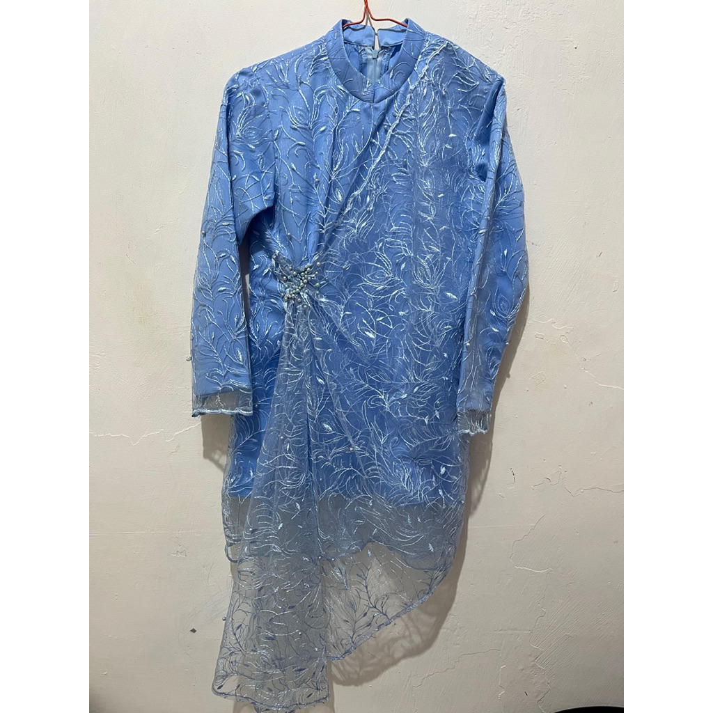 Preloved Set Celana Kondangan - Biru