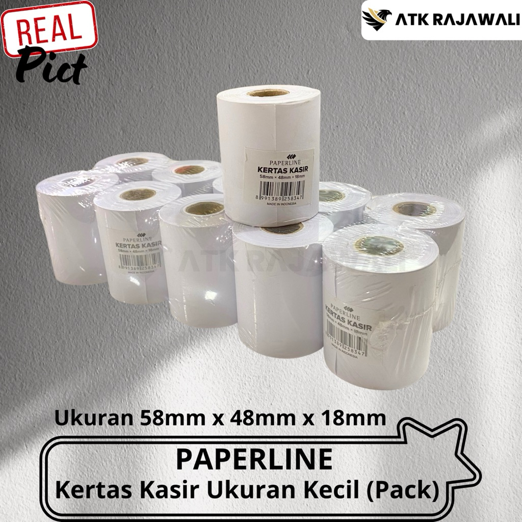 

Kertas Struk Kasir 58x48 Paperline Isi 10 Roll / Pack