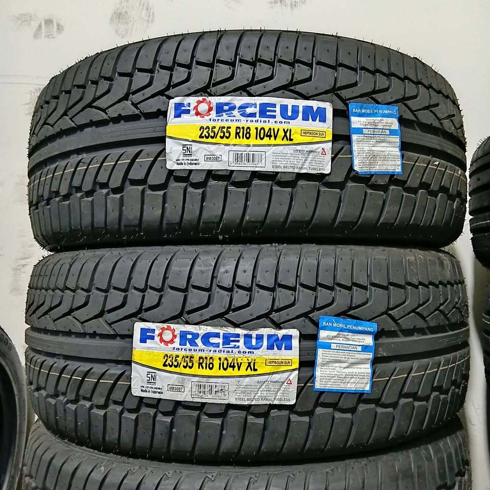 BAN MOBIL 235 55 R18 FORCEUM HEPTAGON SUV - BAN MOBIL RING 18 UKURAN 235/55 R18