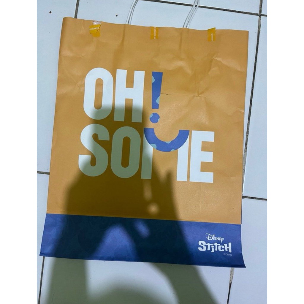 

Paperbag Oh! Some edisi disney stitch