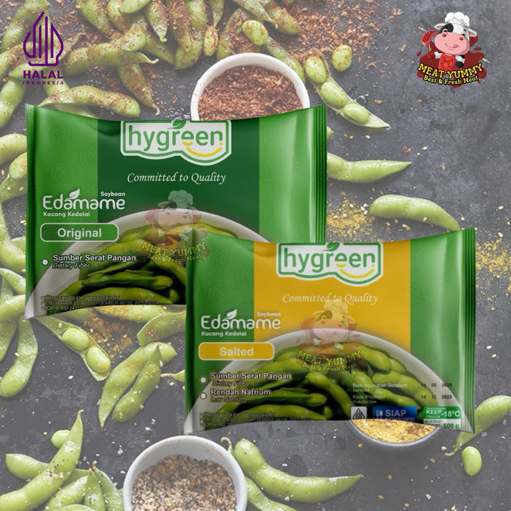 

Hygreen Edamame Salted & Original 500gram