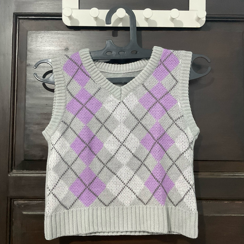 Argyle Vest