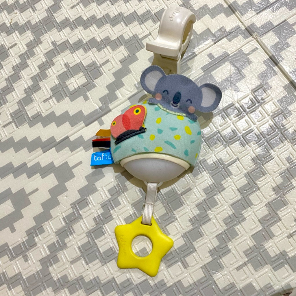 PRELOVED TafToys Light Koala | Gantungan Mainan Lampu Tidur Anak Bayi Baby Taf Toys TafToy Toy Tarik