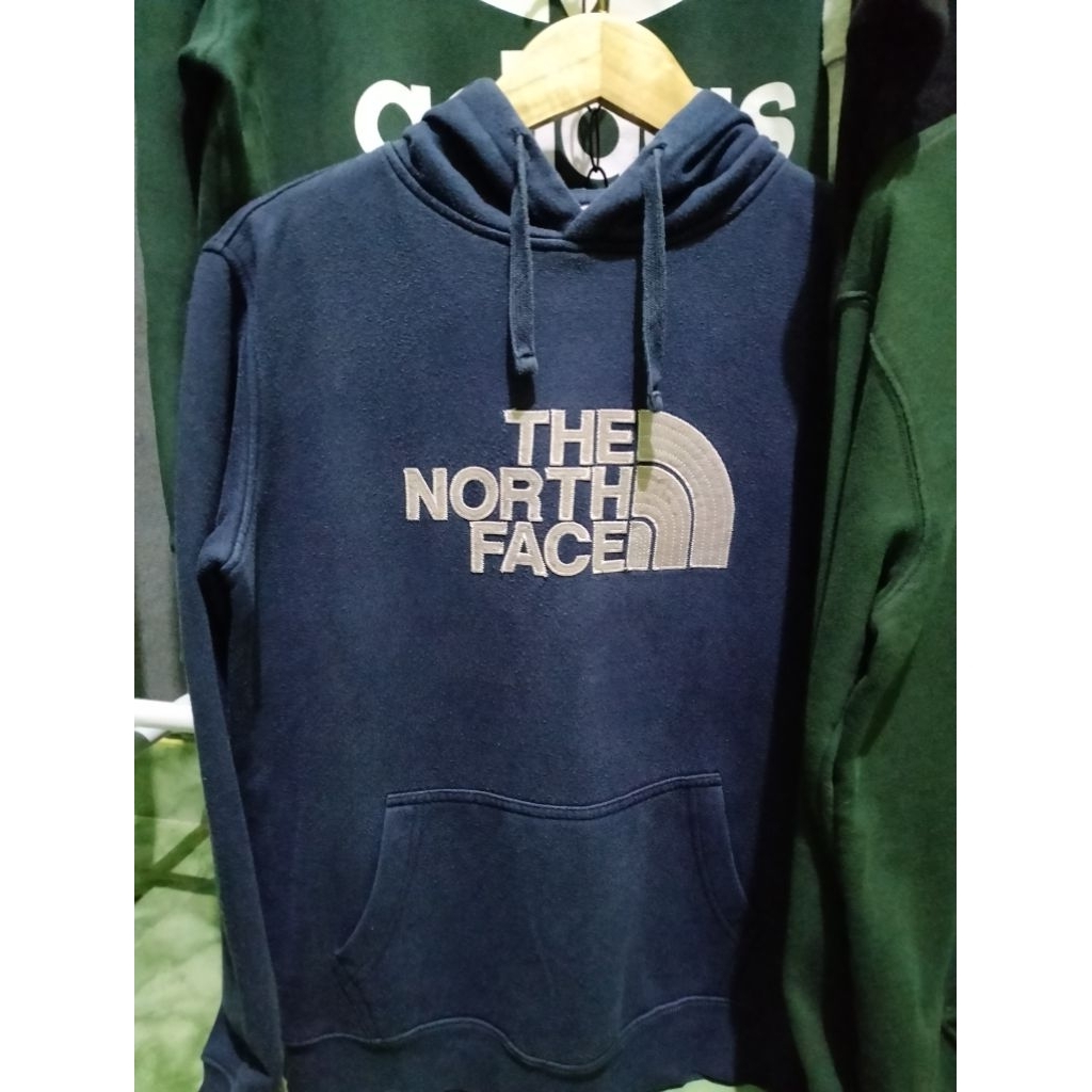 Hoodie TNF Biru Tua / Navy Second Original