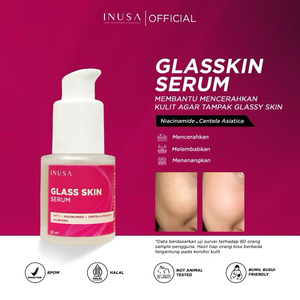 Inusa Serum Glass Skinn Inusa Skincare
