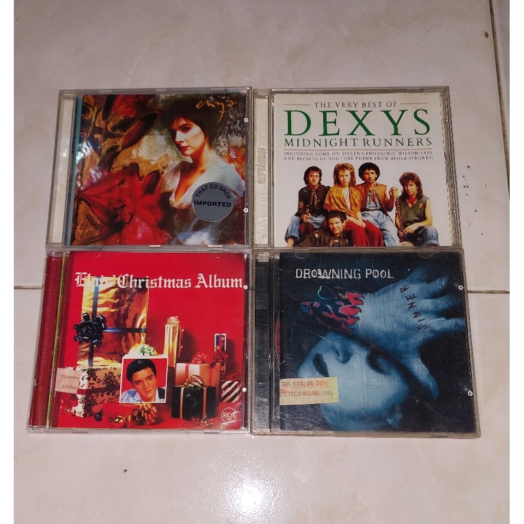 cd ENYA-Watermark (2) / The Very Best Of DEXYS-Midnight Runners / ELVIS PRESLEY-Christmas Album / DR