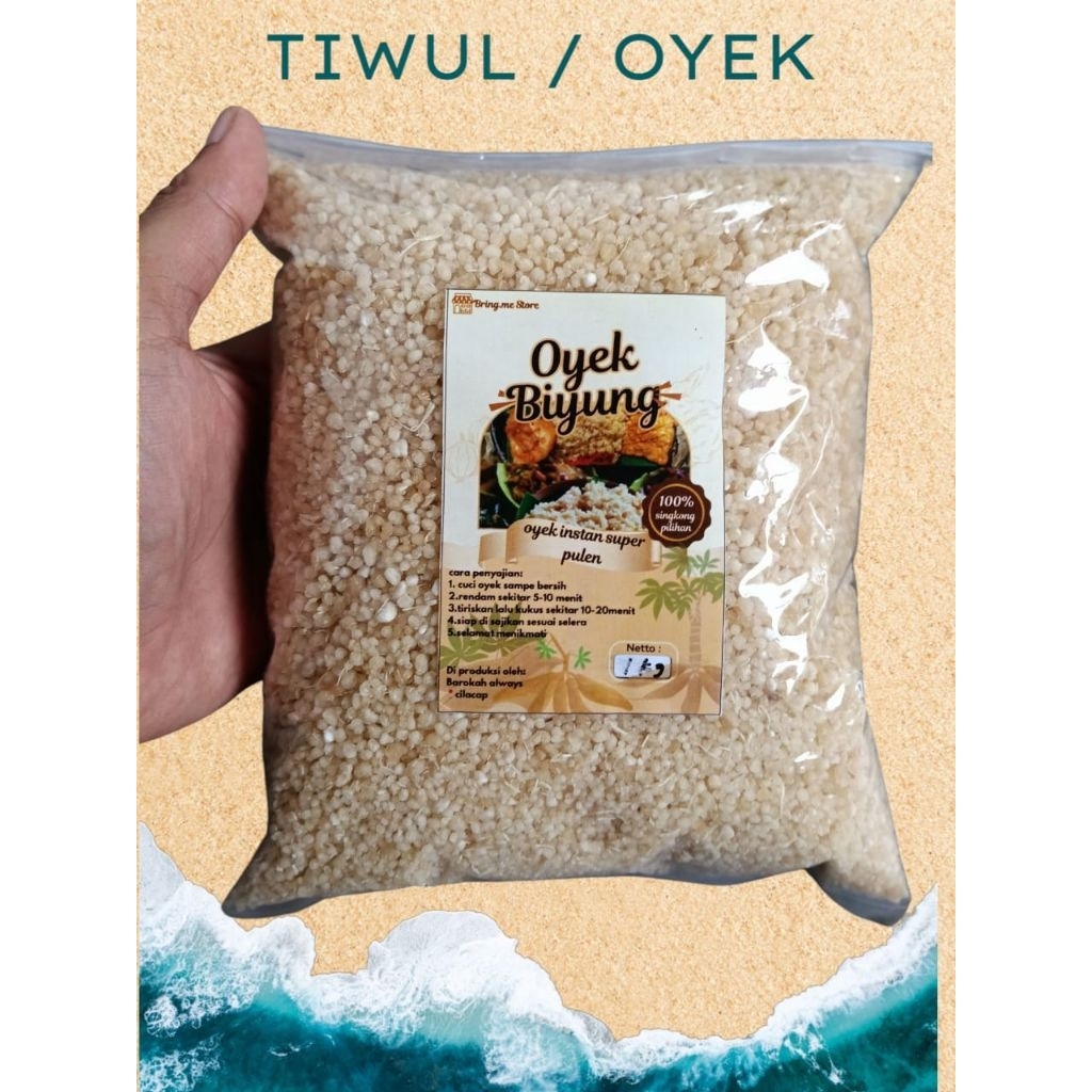 

Tiwul 1 kg Bebas gula tiwul singkong rendah kalori diabetes tinggi serat Rendah gula Makanan Diet