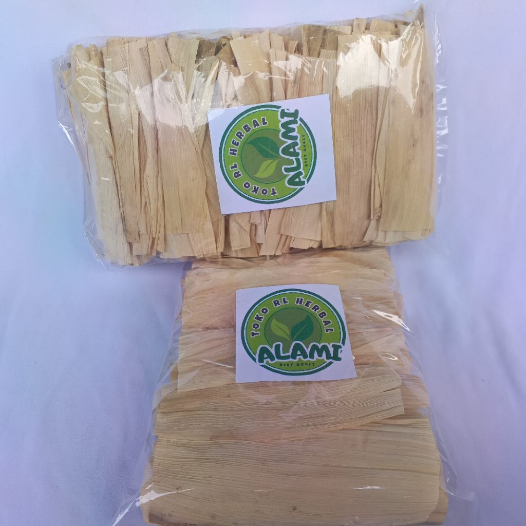 

Kelobot jagung untuk membungkus dodol dan kerajinan