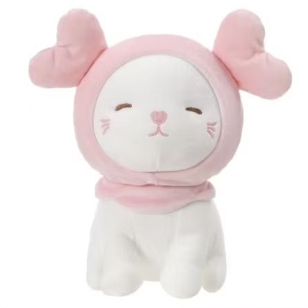 Boneka Kucing Lucu Boneka Lembut Mainan Mewah Kucing dengan Penutup Mata Kado Anak Plush Toy kado na