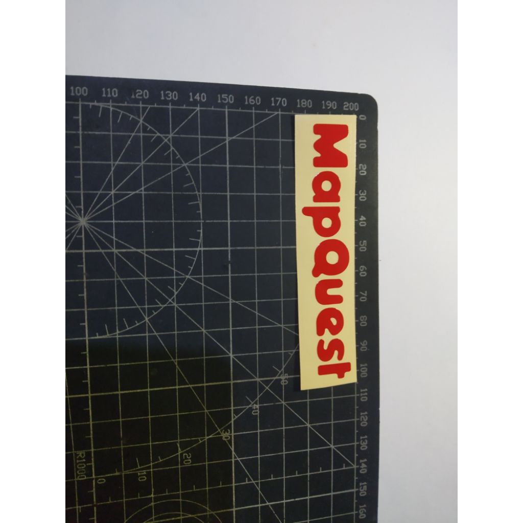 

stiker cutting mapquest