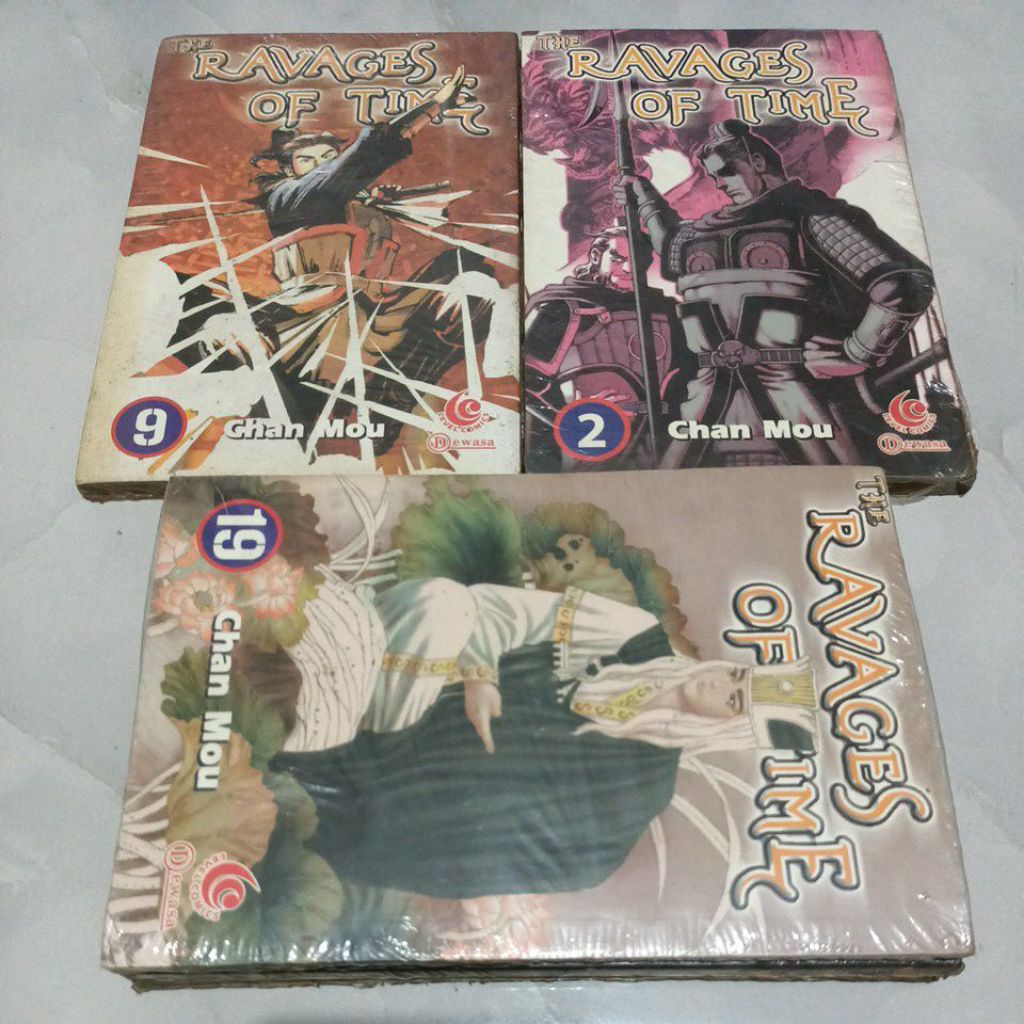 komik the ravages of time