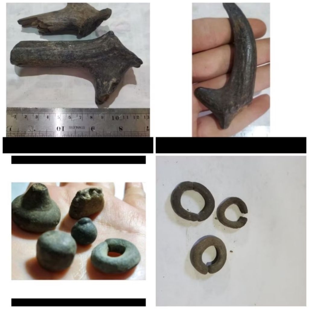 benda unik untuk koleksi/hiasan/pajangan/dll temuan sungai.