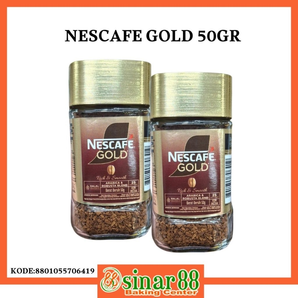 

NESCAFE GOLD 50GR