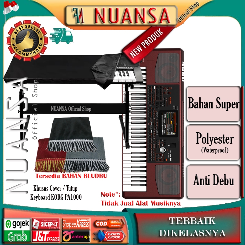 KORG PA1000 Cover Keyboard KORG PA1000 Cover KORG PA 1000 Cover Bludru Keyboard KORG PA1000