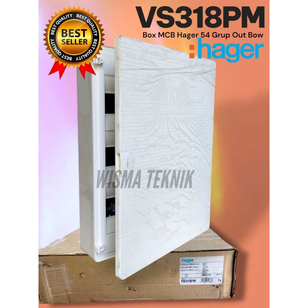 BOX MCB HAGER 54 GRUP OUTBOW VS318PM