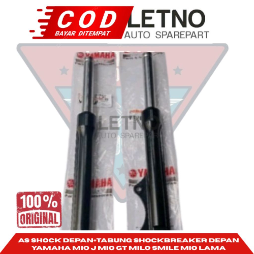As Shock Depan+Tabung ShockBreaker Depan Yamaha Mio J Mio GT Milo Smile Mio Lama Kualitas Yamaha Bag