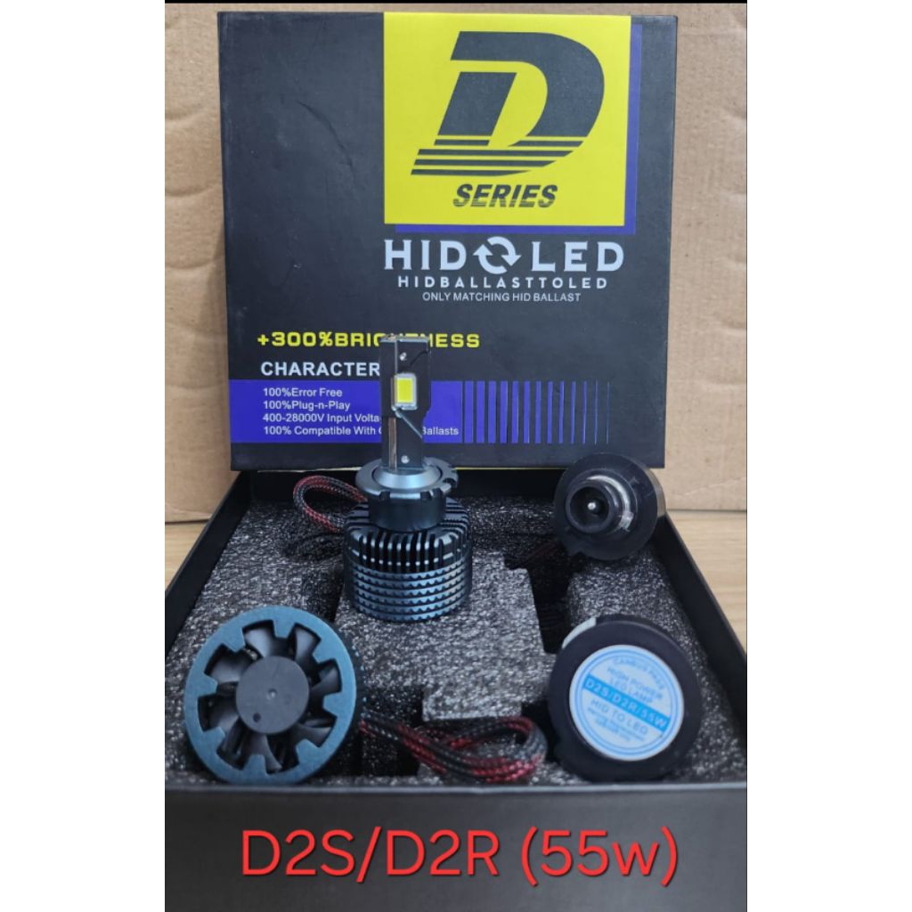 Lampu mobil ganti Hid menjadi Led. D2R D2S upgrade lampu mobil bohlam hid menjadi led tanpa merubah 