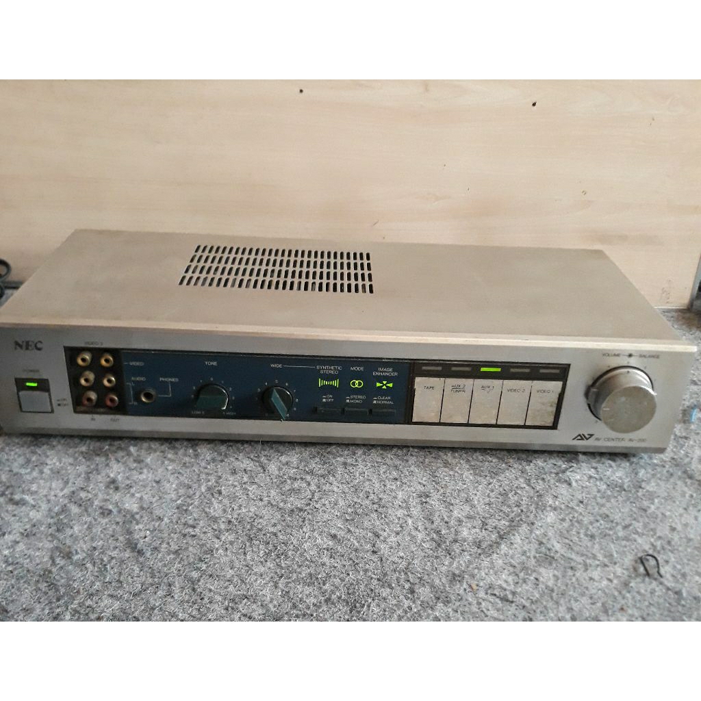 Amplifier home theater NEC  model AV CENTER_bekas