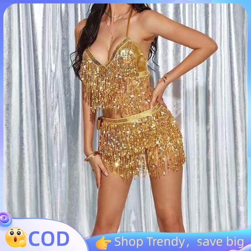 Baju Belly Dance Set Sequins Belly Dance Belt Costume Belly Dance Sabuk Belly Dance