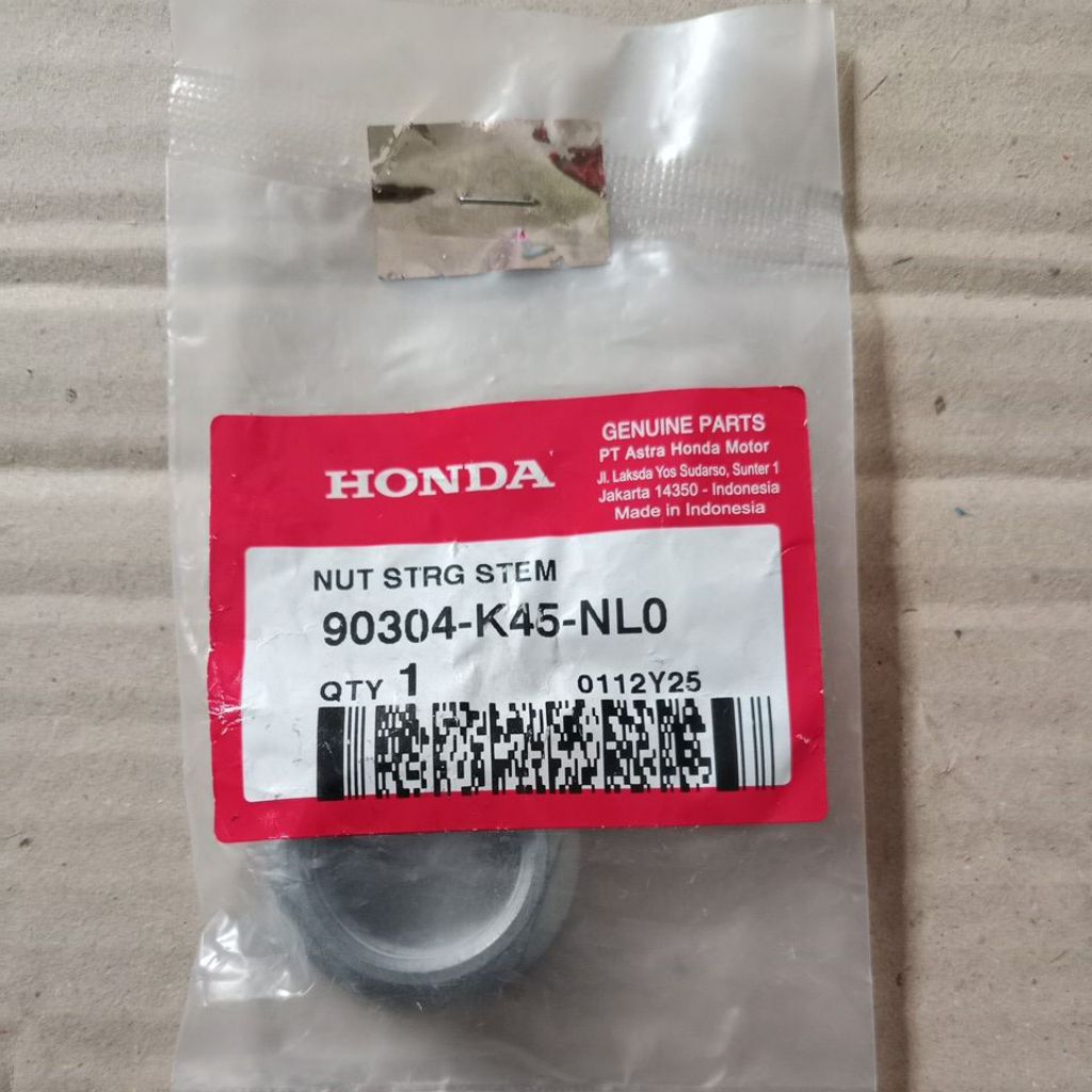 AHM 90304-K45-NL0 Mur Komstir Segitiga Atas CB150 Streetfire,CBR150R K45R