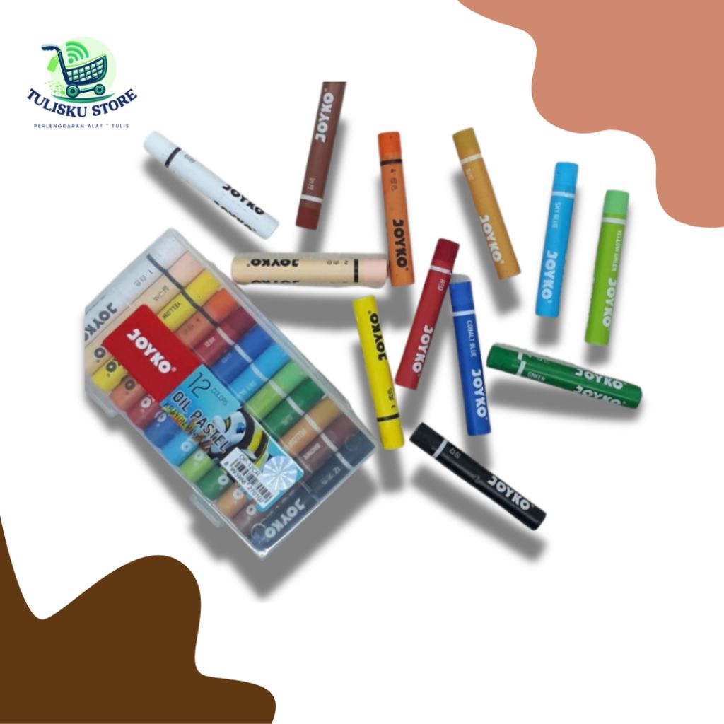 

Joyko Crayon Mini Isi 12 Warna / OP-12CR murah