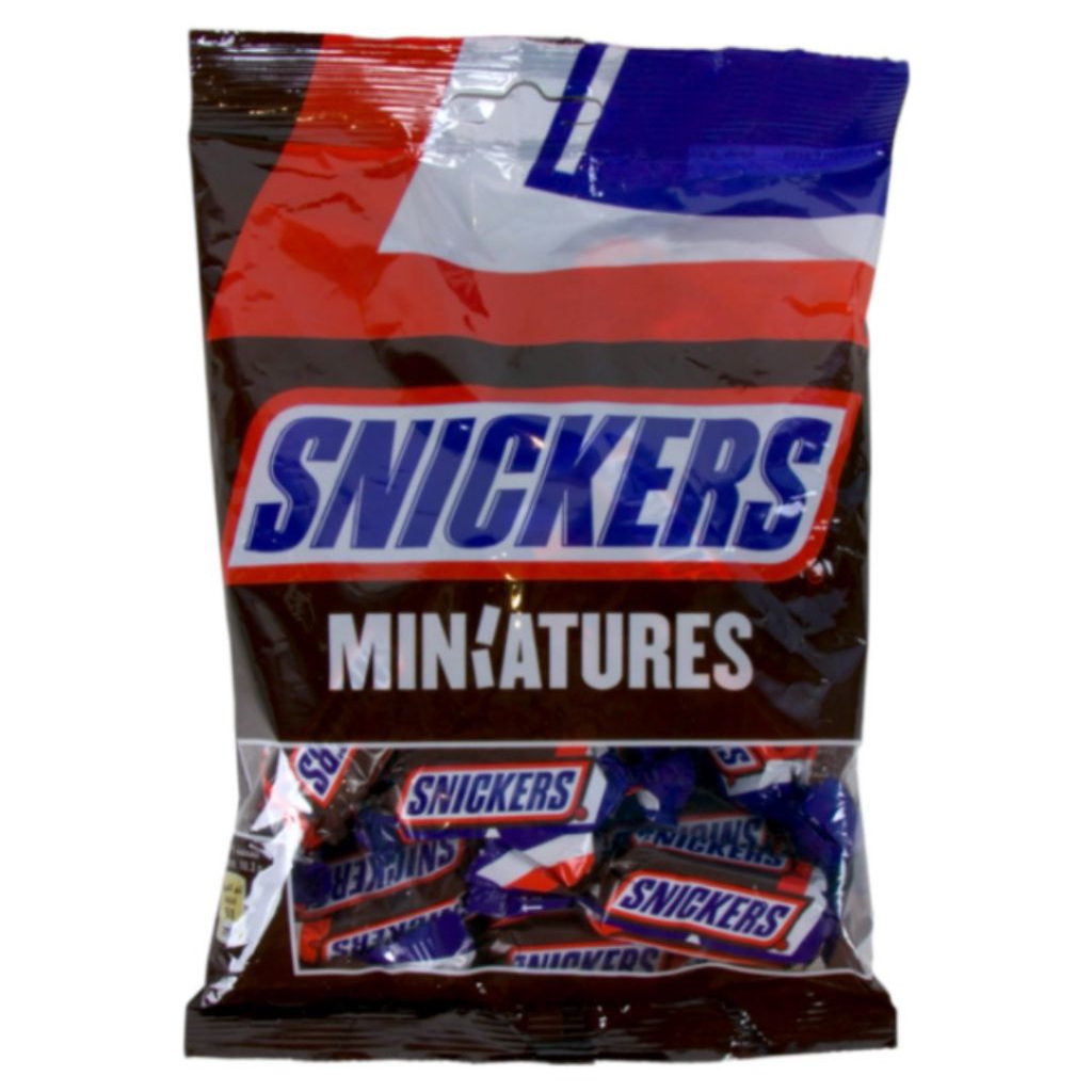 

Snickers Miniatures 150gr | Coklat Impor Arab 14pcs