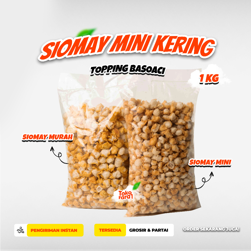 GURILEM MINI 1KG Siomay Kering Toping Baso Aci Cuanki Seblak