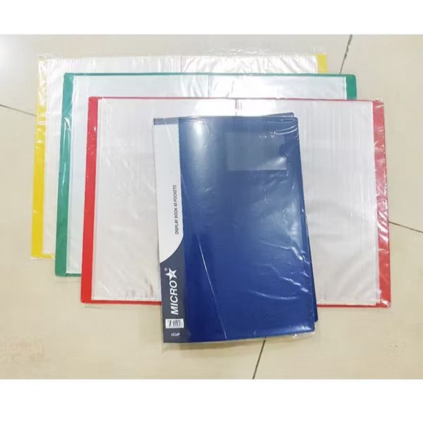 

Clear Holder 40 Lembar MICRO STAR 1034F/ Display Book 40 Pockets MICRO