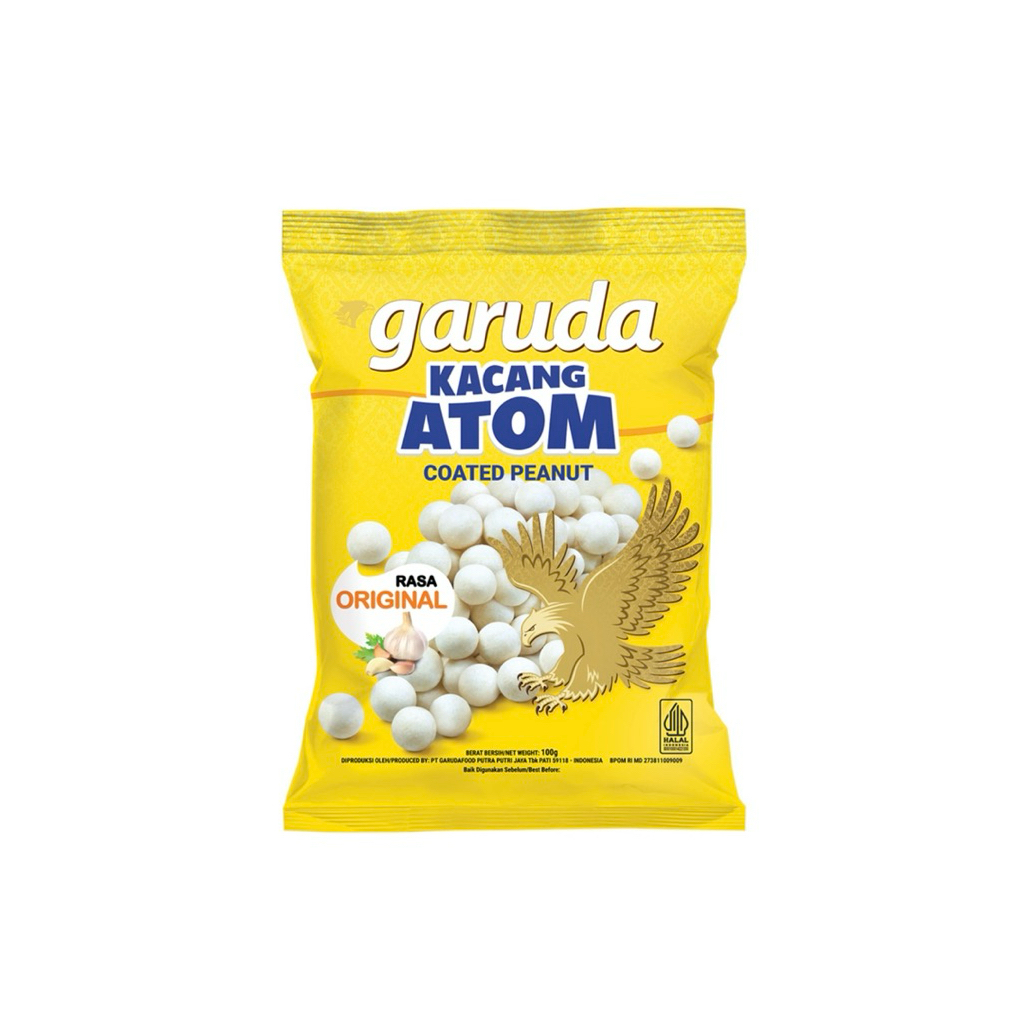 

Snack Kacang Tanah Atom Original Garuda 130 gr