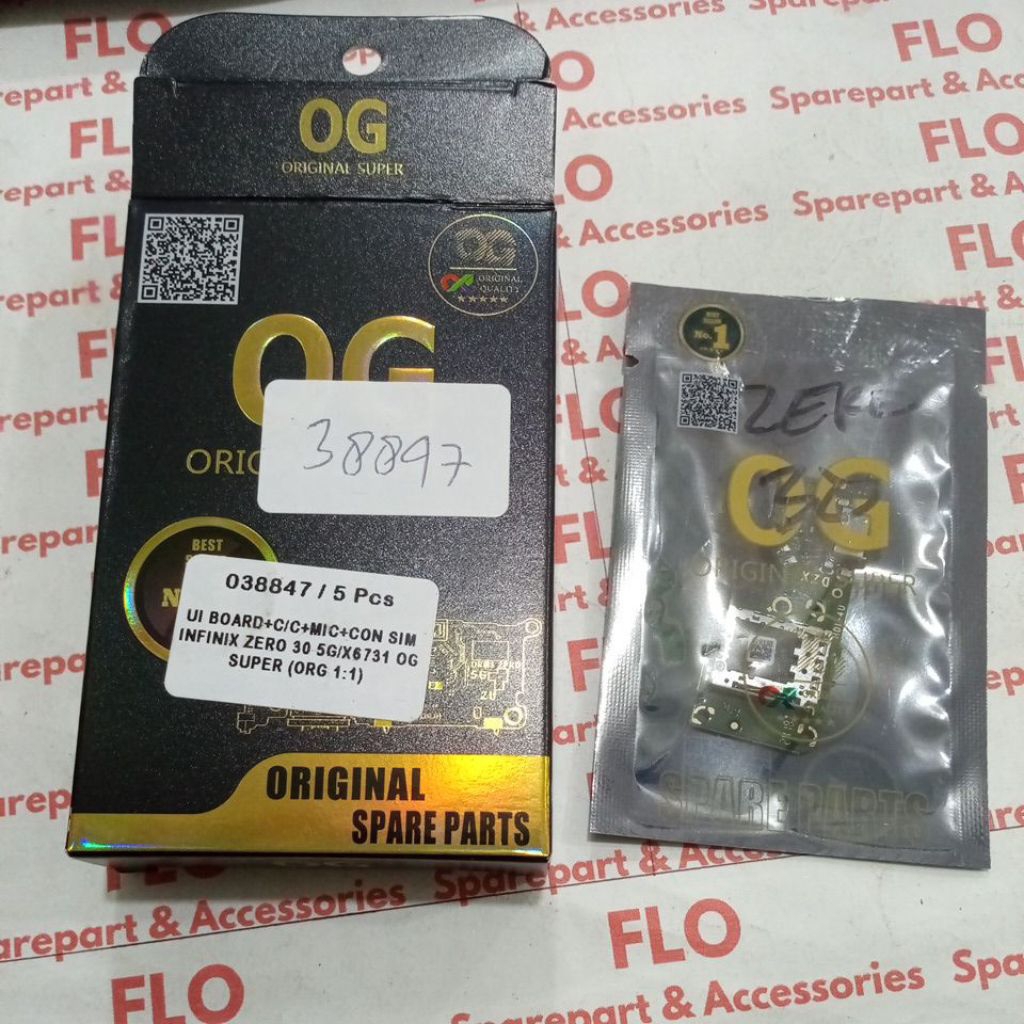 Papan cas Infinix zero 30 5G/X6731