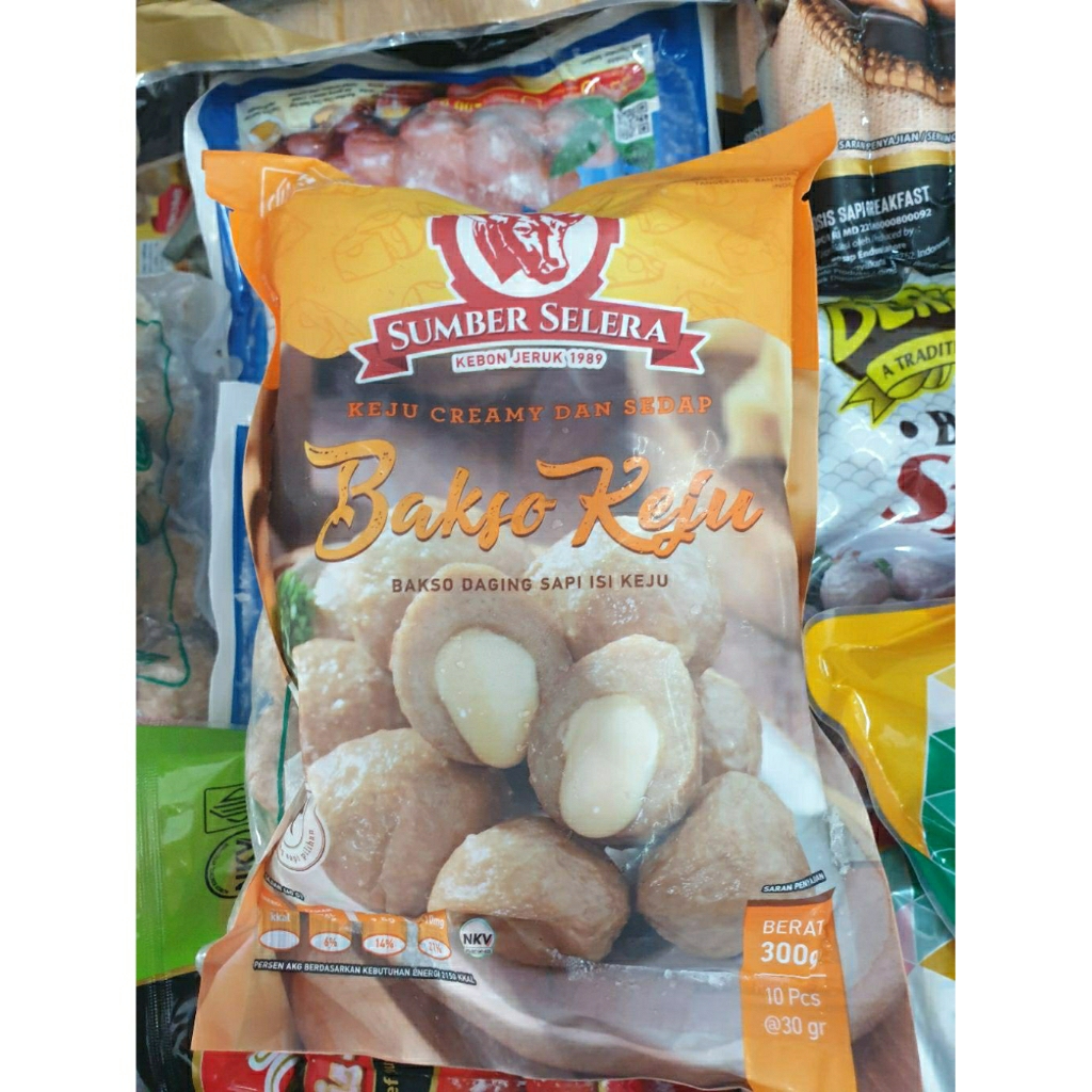 

Sumber Selera Bakso Keju 300gr (10 pcs)