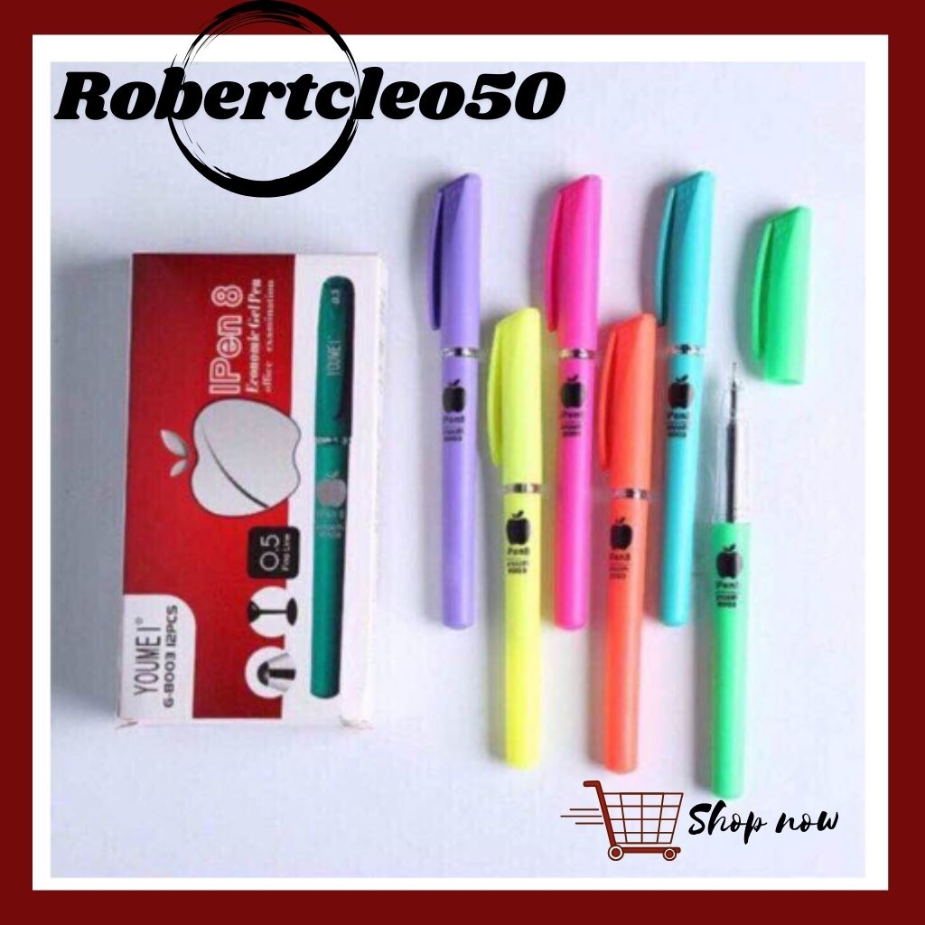 

Pena Gel Ipen Gambar Apel Isi 12 Pcs