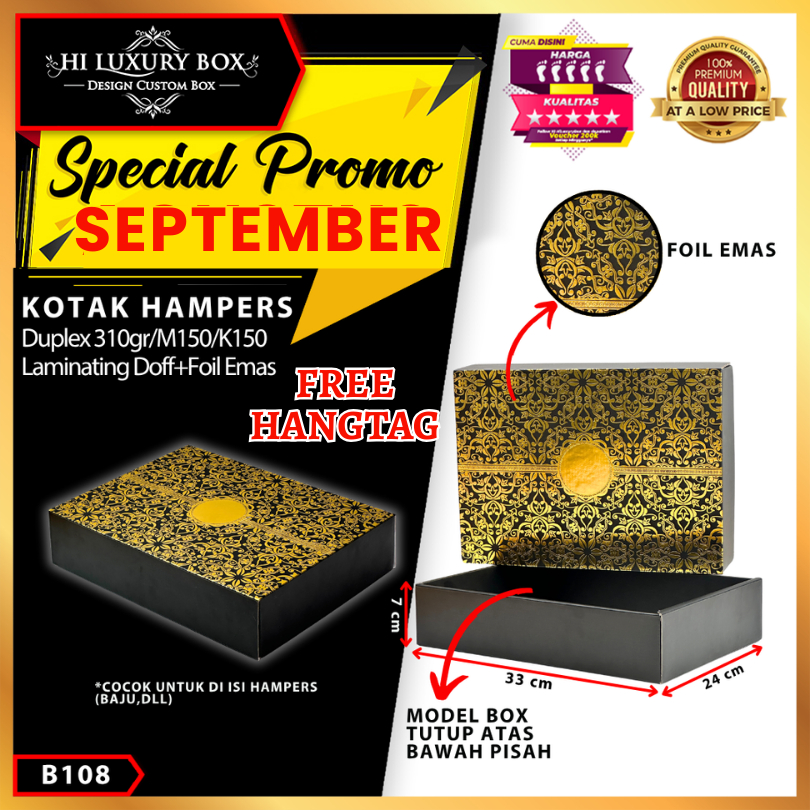 

Box Hampers - Kotak Kado - Gift box Premium - Dus Packaging - B108