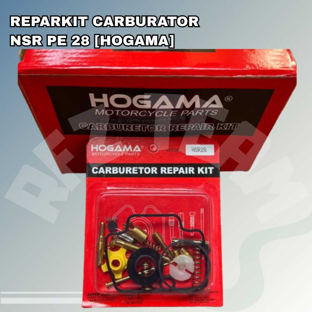 Repairkit Carburator PE28 NSR / Isi Karburator PE 28 / Repair Kit Carbu Original HOGAMA