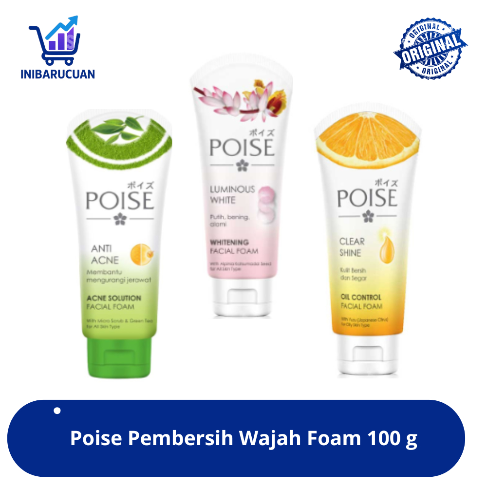 Poise Facial Foam 100ml