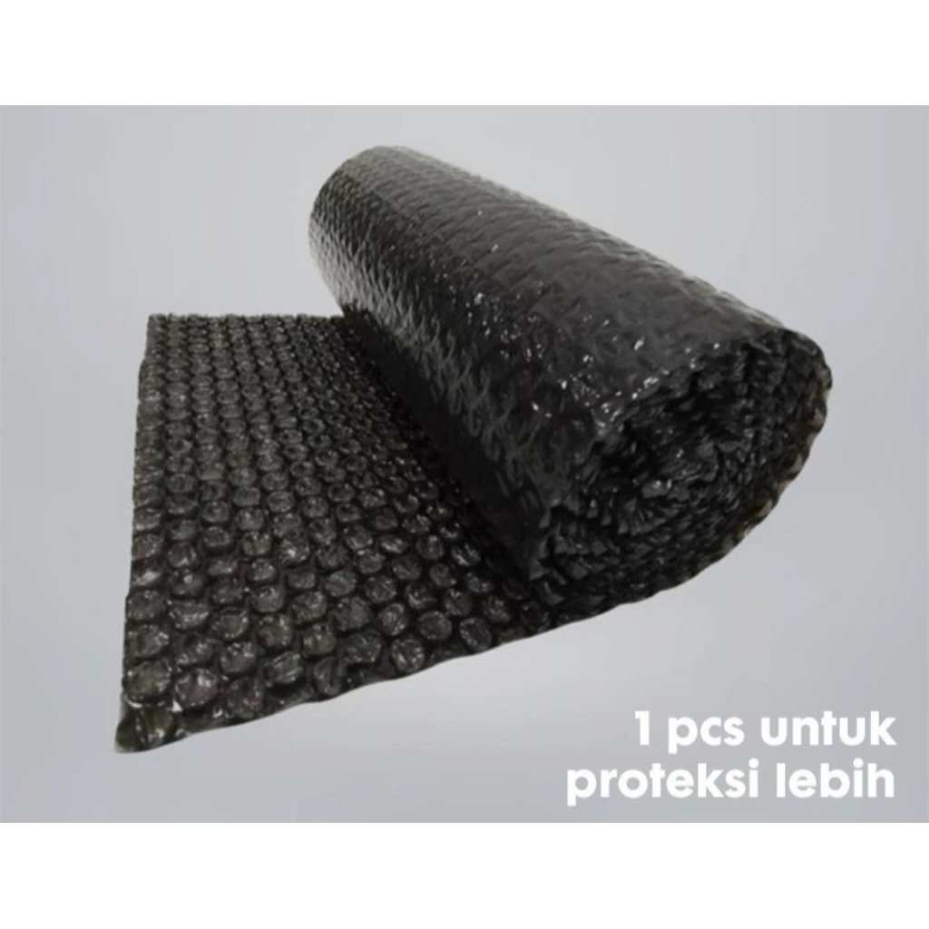 

Tambahan bubble agar paket lebih aman