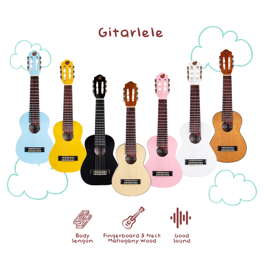 GITARLELE Mandalika / Gitar Kecil untuk Pemula