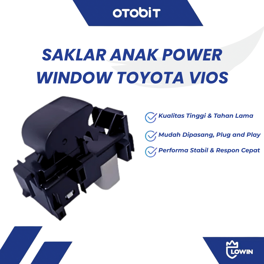 Saklar Anak Power Window Toyota Vios / Switch Sub Power Window Vios