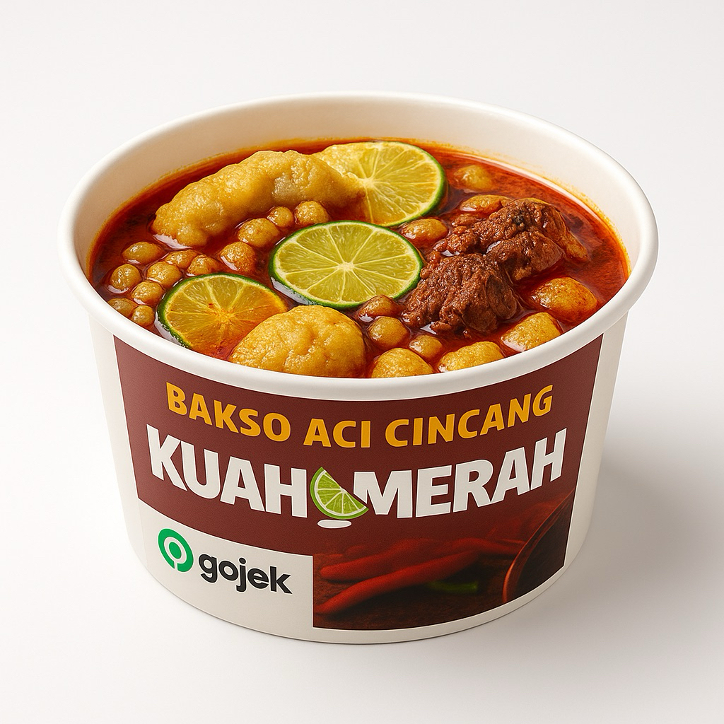 

Bakso Aci Kuah Merah Instan