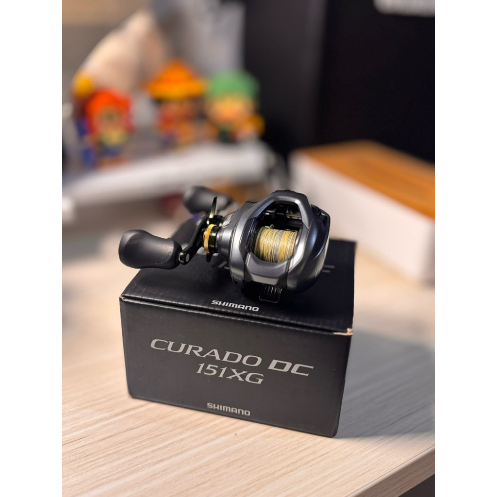shimano curado dc 151XG second/bekas like new