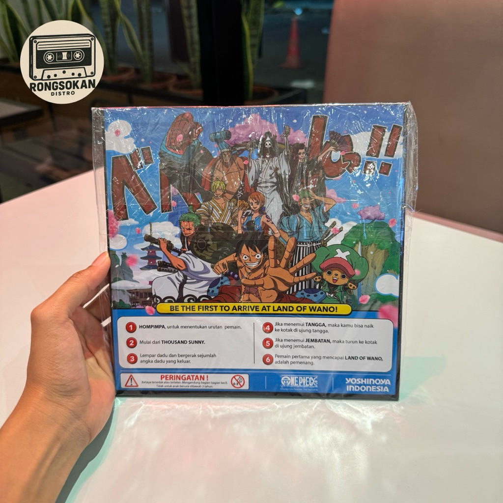 Board Game Ular Tangga edisi ONE PIECE (YOSHINOYA)
