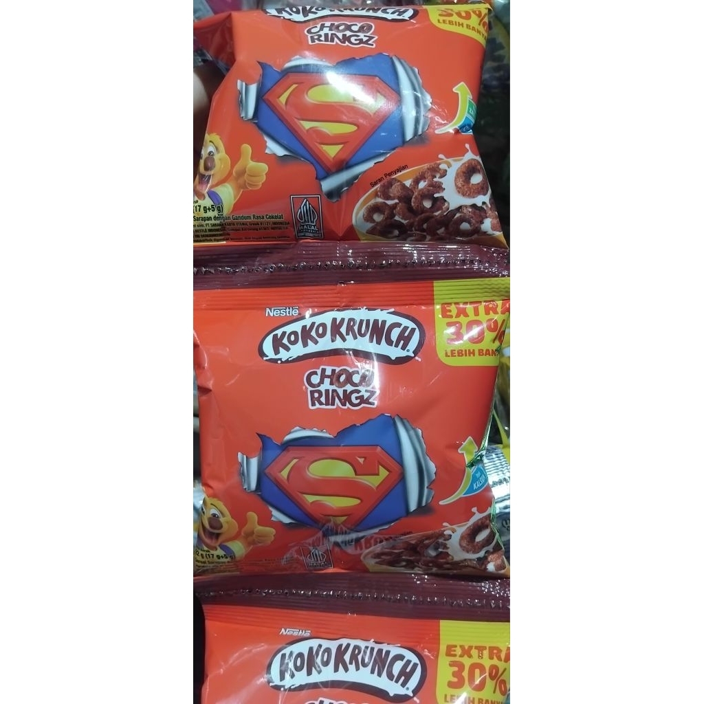 

Koko Krunch Choco Ringz Renceng (isi 10)