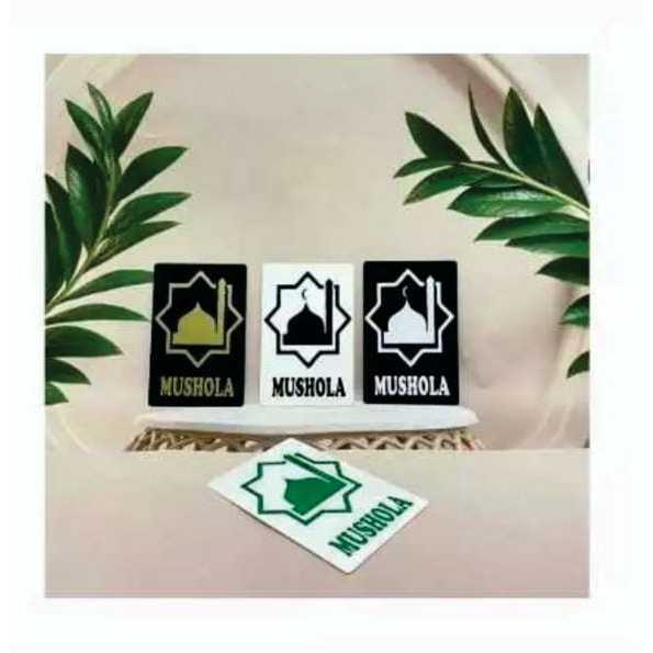 

Akrilik Sign mushola/papan penanda akrilik